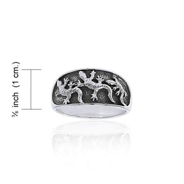 Lizards Sterling Silver Ring TR1416 - Jewelry
